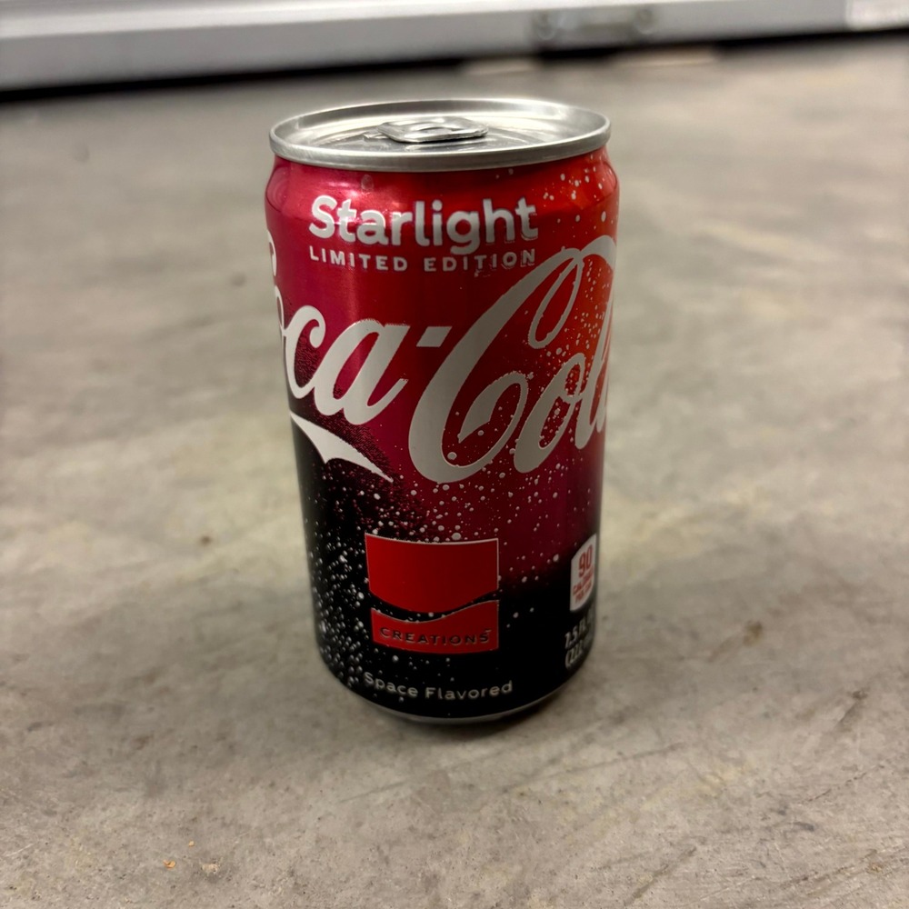 2022 Coca-Cola Starlight 7.5 oz Mini Can Empty Limited Edition Space Collectible